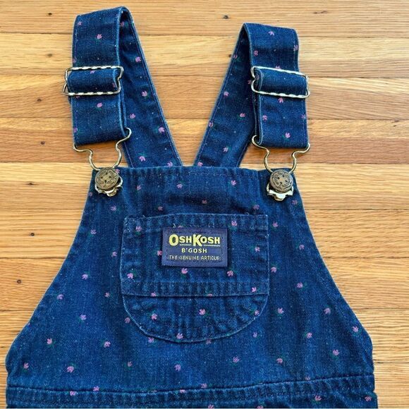 Osh Kosh B’Gosh Vintage denim overall dress - Picture 3 of 9